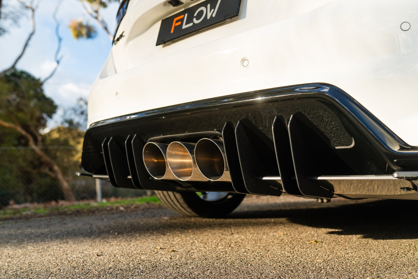 Flow Designs FL5 Civic Type R Flow-Lock Rear Diffuser
