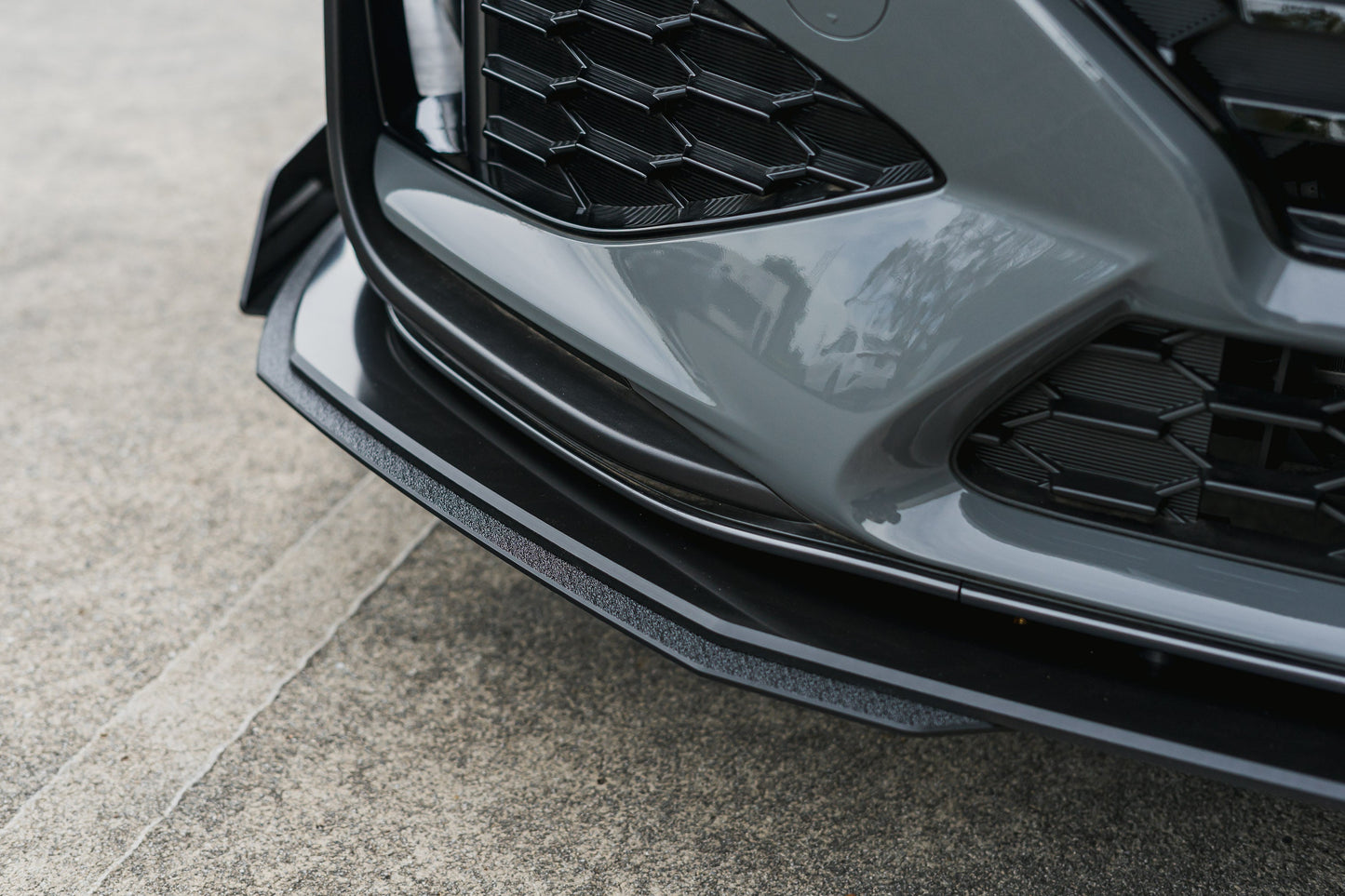 Flow Designs i30N-Line Hatch PDe.V6 FL 2024+ Front Lip Splitter Winglets (Pair)