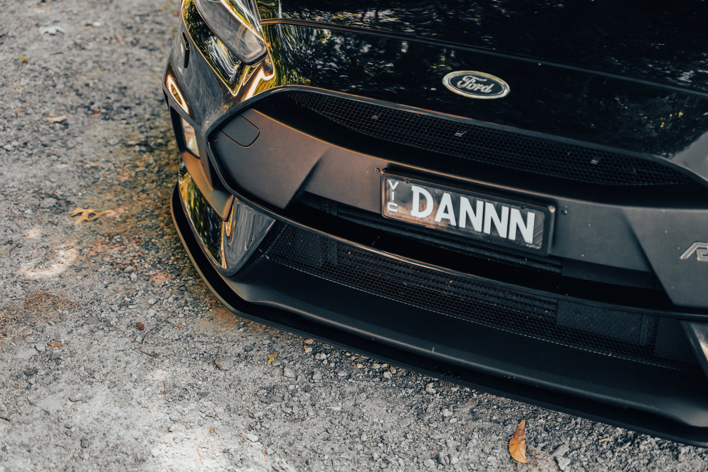 Flow Designs MK3 Focus RS Front Lip Splitter (3 Piece) & Bumper Reinforcement Bracket