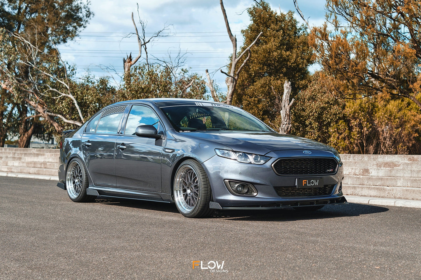 Flow Designs Falcon FGX Front Lip Splitter Winglets (Pair)