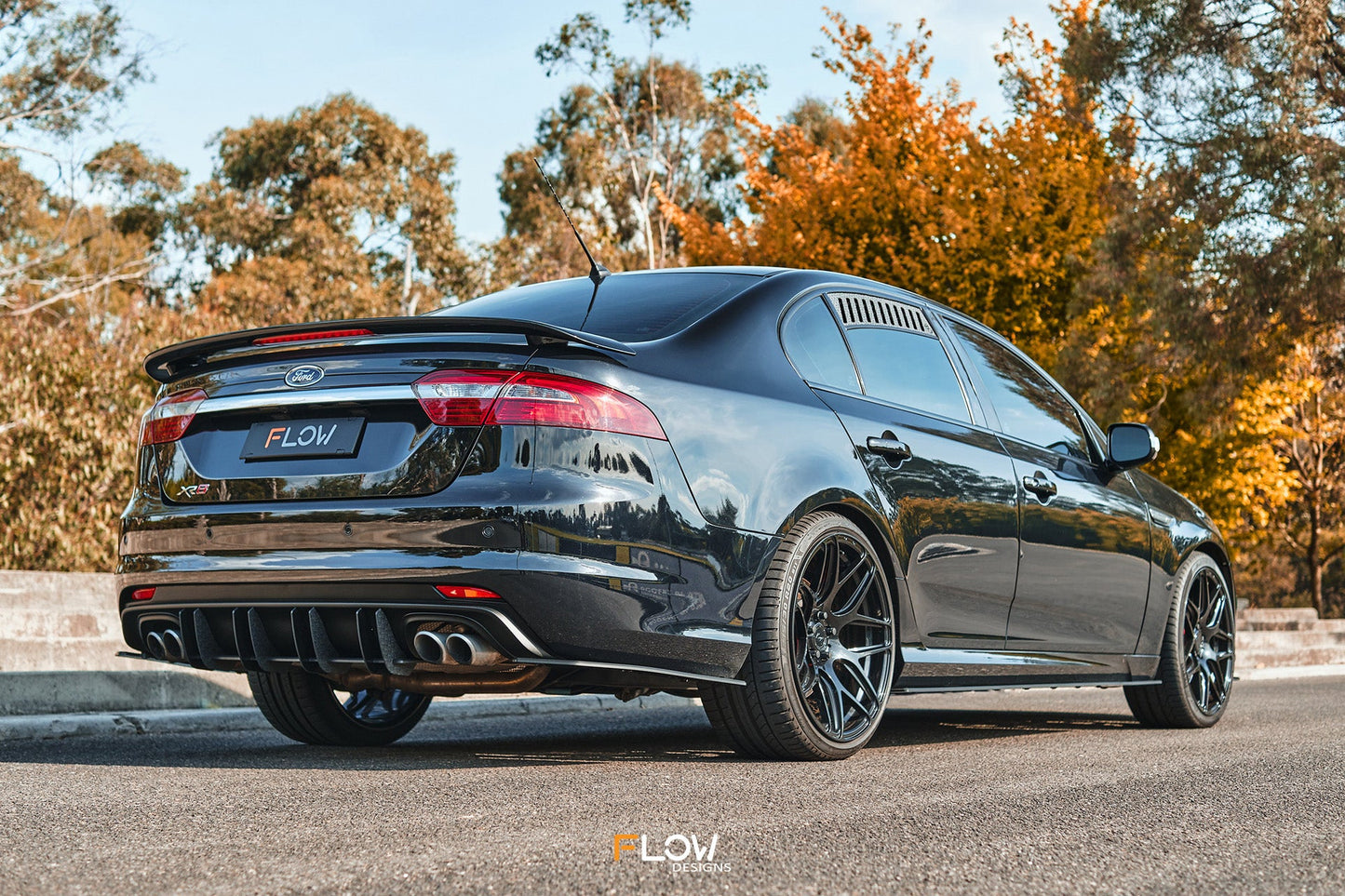 Flow Designs Falcon FGX Flow-Lock Rear Diffuser (GLOSS)