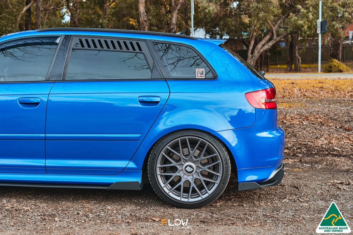 Flow Designs S3 8P2 Hatch (FL) Rear Spat Winglets (Pair)
