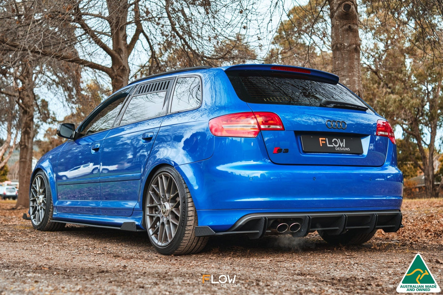 Flow Designs S3 8P2 Hatch (FL) Side Skirt Splitter Winglets (Pair)