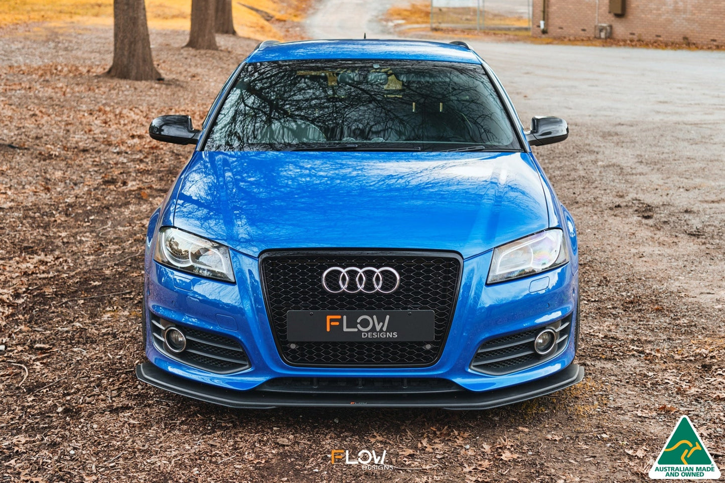 Flow Designs S3 8P2 Hatch (FL) Front Lip Splitter Extensions (Pair)