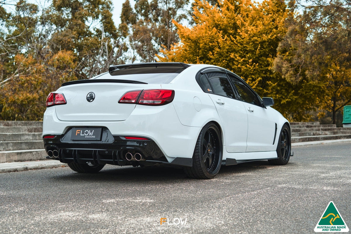 Flow Designs VF Commodore S2 Sedan Rear Spat Winglets (Pair)