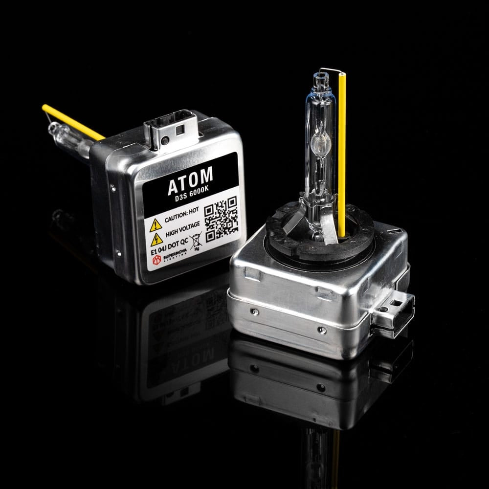 ATOM – D3S 5000K/6000K Xenon Globes (Pair)