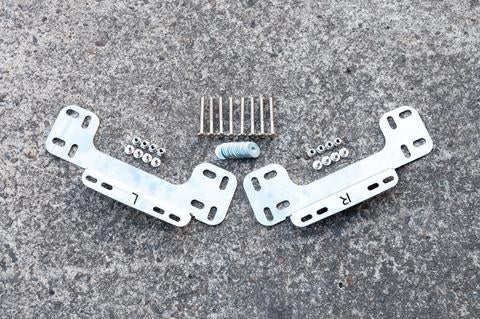 Flow Designs - MK7 Golf R Front Lip Splitter Crossbar Mounts