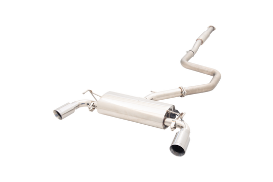 XFORCE - Hyundai i30N Performance 2.0L Non-Polished Stainless Steel 3″ Cat Back System, Varex Rear Muffler With Tips