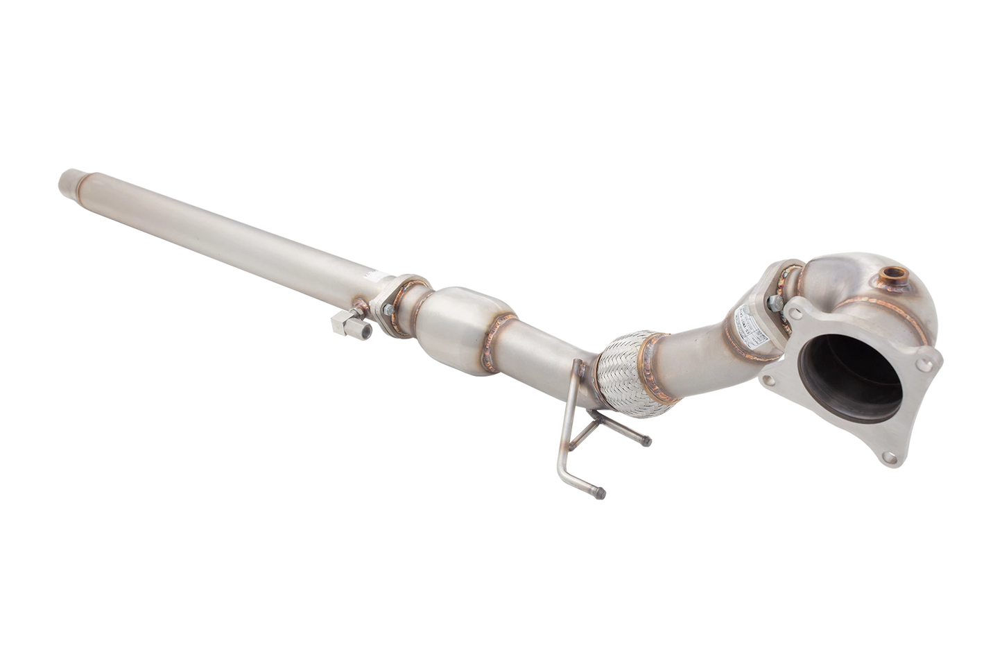 XFORCE - VW GOLF MK6 R / AUDI S3 8P - 3" STAINLESS STEEL DUMP PIPE & CAT