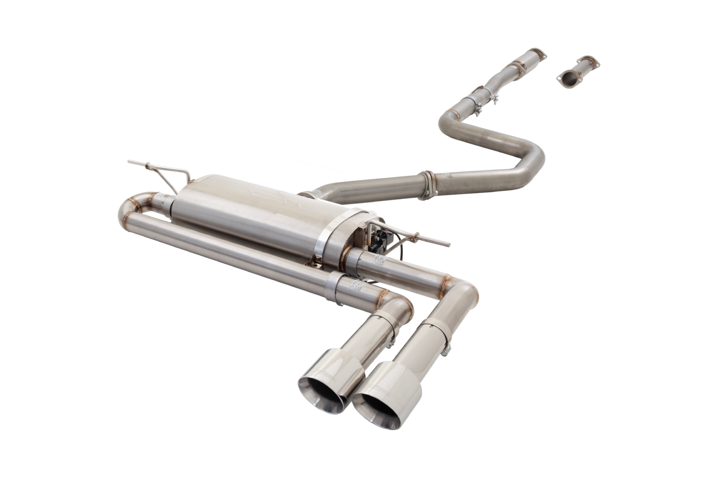 XFORCE - HYUNDAI i30 N LINE SEDAN CN7.V1 1.6L TURBO DCT (11/2020-on) Cat-back Exhaust System With Varex Valved Muffler