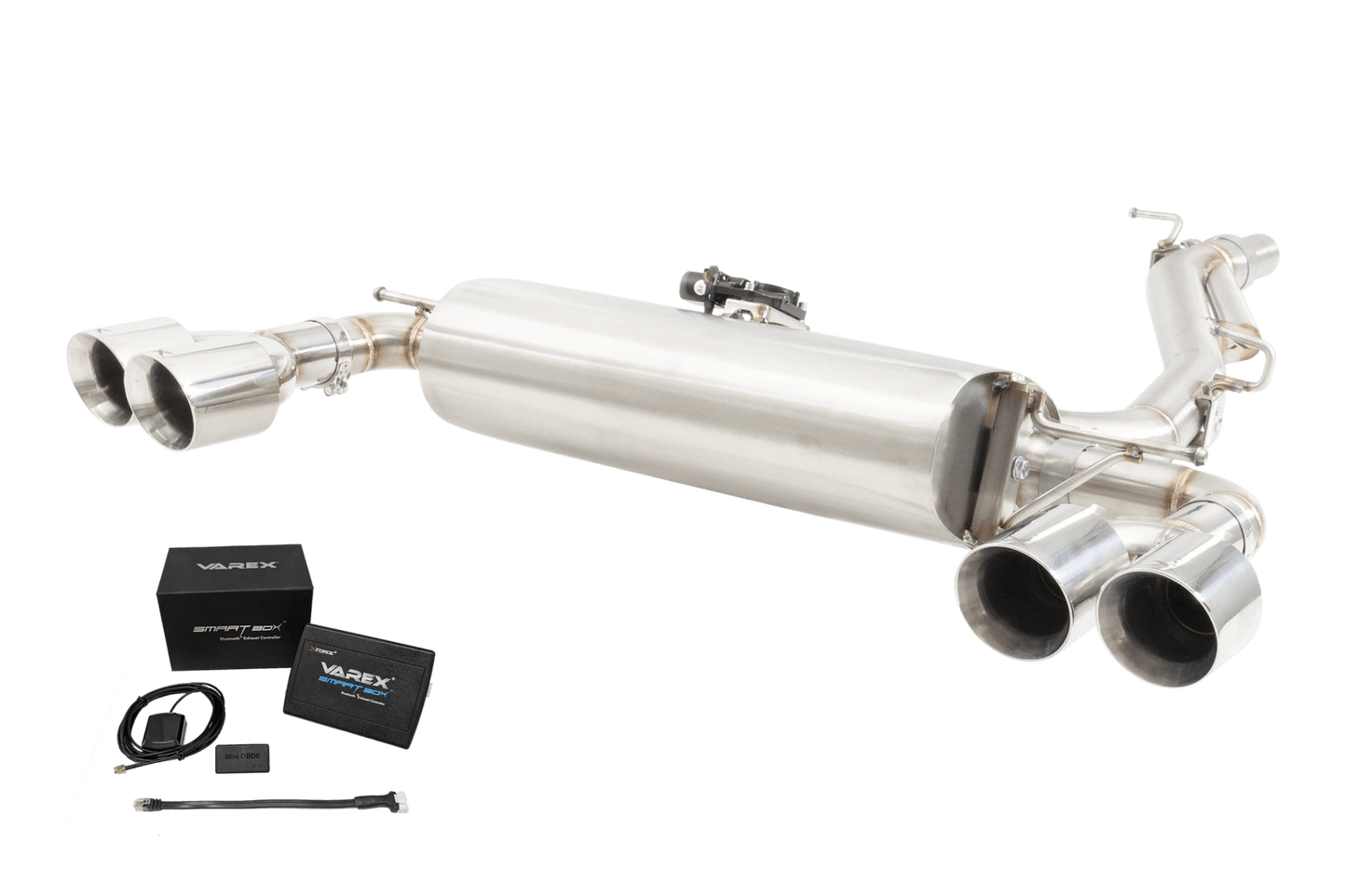 XFORCE - VW Tiguan R Varex Valved Cat Back Exhaust System with SmartBox