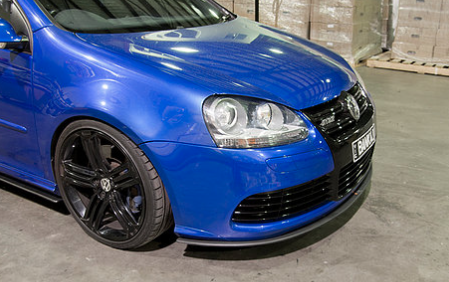 Flow Designs VW MK5 Golf R32 Front Splitter + Aero Spacers
