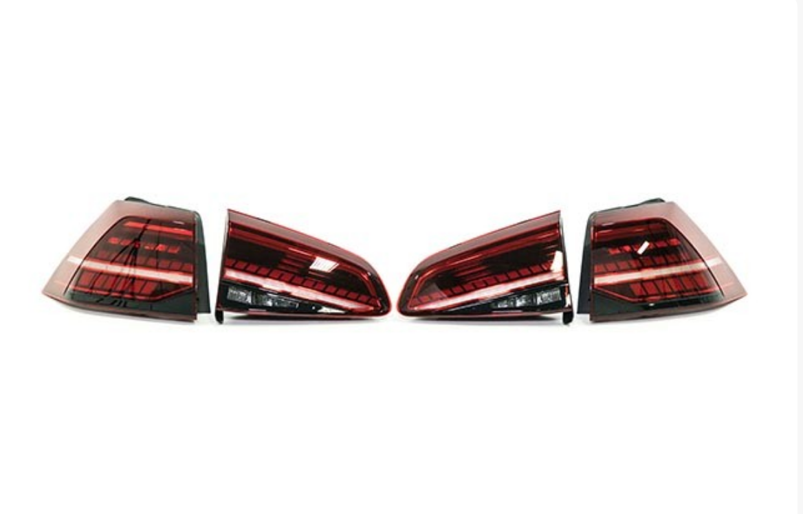 Genuine VW MK7.5 Facelifted Dynamic LED Tail Lights for MK7 & MK7.5 Golf Hatchback