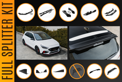 Flow Designs i30N Hatch PDE V6 FL2 2025 Full Lip Splitter Set