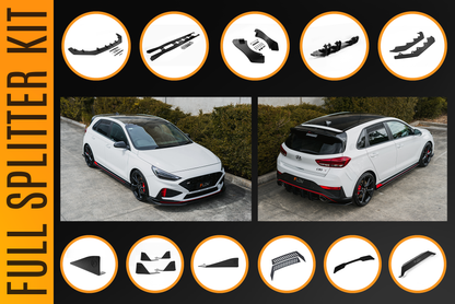 Flow Designs i30N Hatch PDE V6 FL2 2025 Full Lip Splitter Set