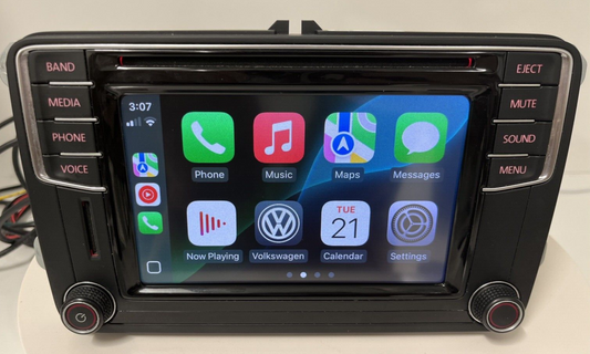 Genuine VW Composition Media Radio - Apple CarPlay & Android Auto - Golf MK6, Scirocco R, Amarok, Caddy, Jetta