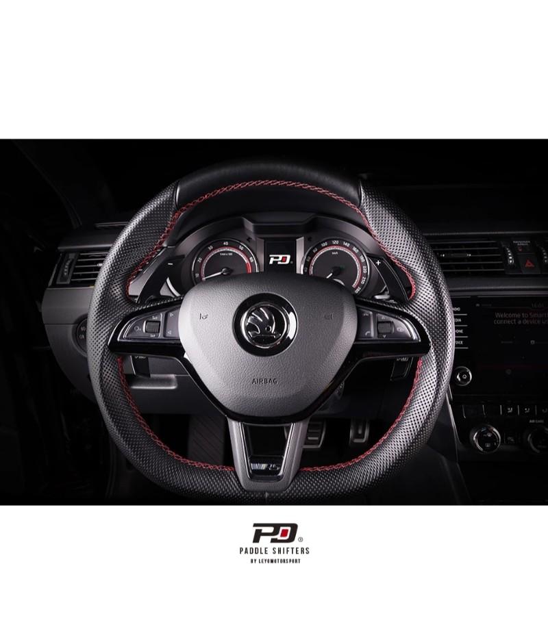 LEYO -  ŠKODA DSG BILLET PADDLE SHIFT EXTENSION (VERSION 1)