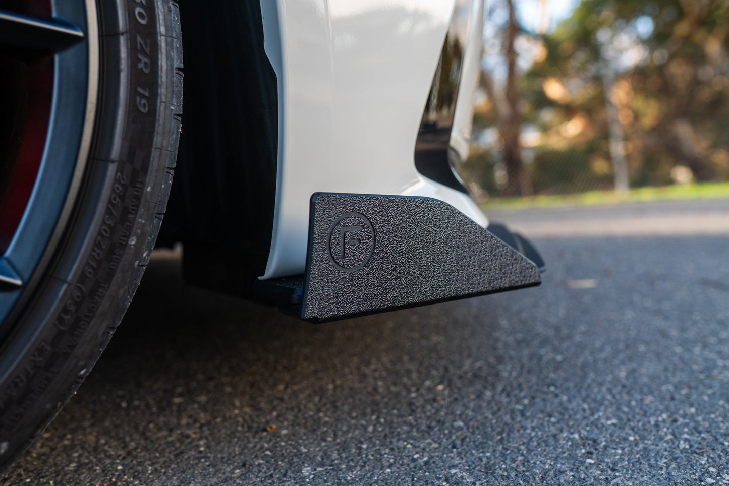 Flow Designs FL5 Civic Type R Front Lip Splitter Winglets (Pair)