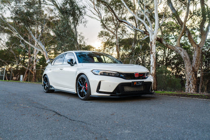 Flow Designs FL5 Civic Type R Front Lip Splitter Extensions (Pair)