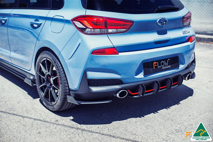 Flow Designs i30N Hatch PD (2018-2020) Flow-Lock Rear Diffuser
