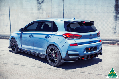 Flow Designs i30N Hatch PD (2018-2020) Side Skirt Splitter Winglets (Pair)