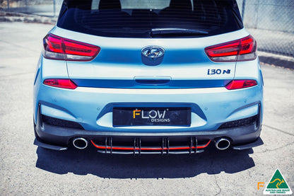 Flow Designs i30N Hatch PD (2018-2020) Flow-Lock Rear Diffuser