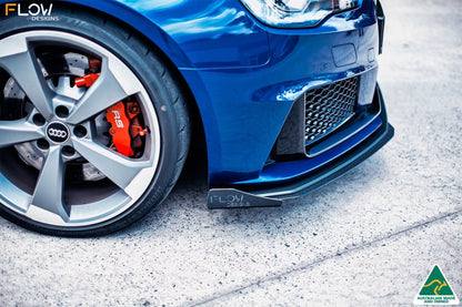 Flow Designs RS3 8V Sportback (Pre-Facelift) Front Lip Splitter V3