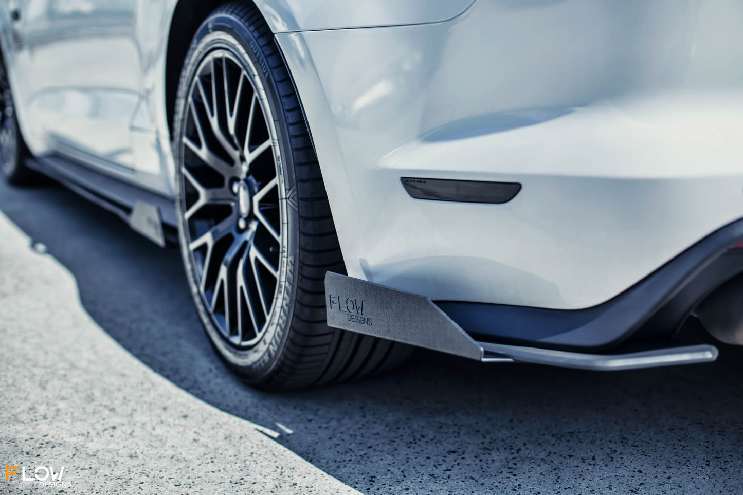 Flow Designs GT Mustang S550 FM Rear Spats (Pair)