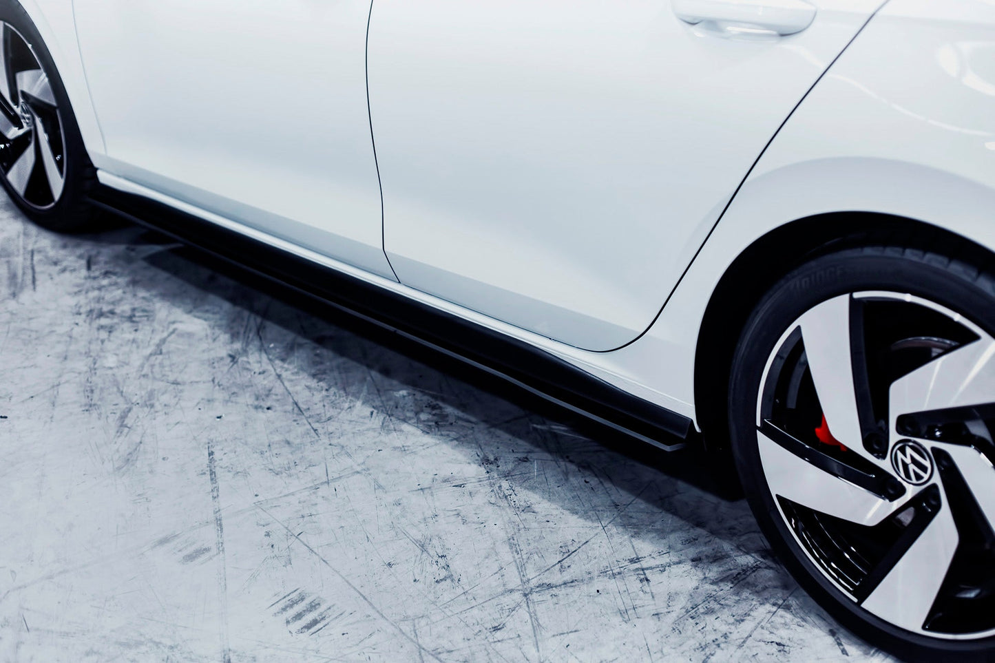 Flow Designs MK8 Golf GTI Side Skirt Splitters (Pair)