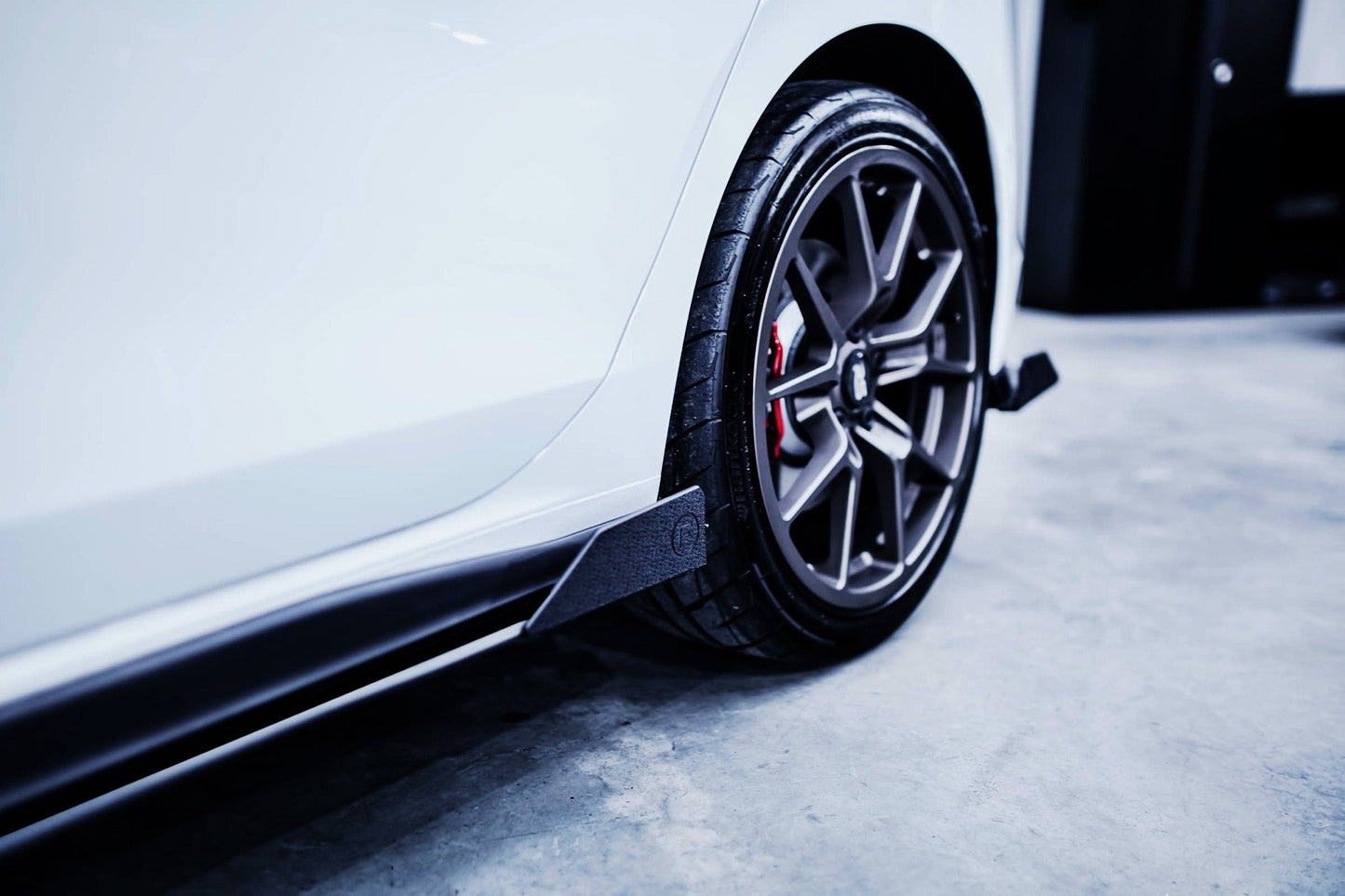 Flow Designs MK8 Golf GTI Side Skirt Splitters (Pair)