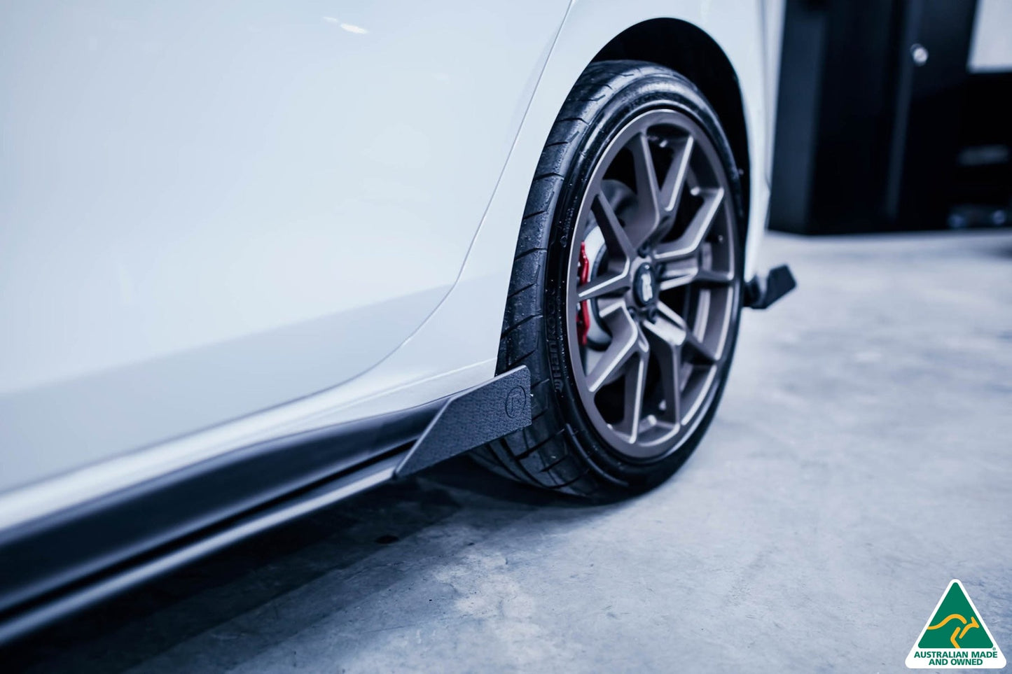 Flow Designs MK8 Golf GTI Side Skirt Splitter Winglets (Pair)