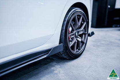 Flow Designs MK8 Golf GTI Side Skirt Splitter Winglets (Pair)