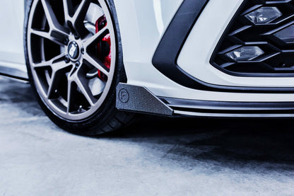 Flow Designs MK8 Golf GTI Front Lip Splitter & Bumper Reinforcement Plate