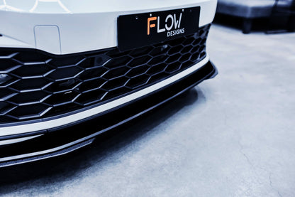 Flow Designs MK8 Golf GTI Front Lip Splitter & Bumper Reinforcement Plate