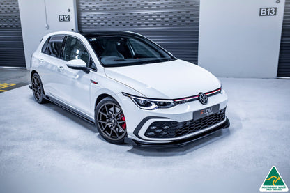 Flow Designs MK8 Golf GTI Front Lip Splitter Winglets (Pair)