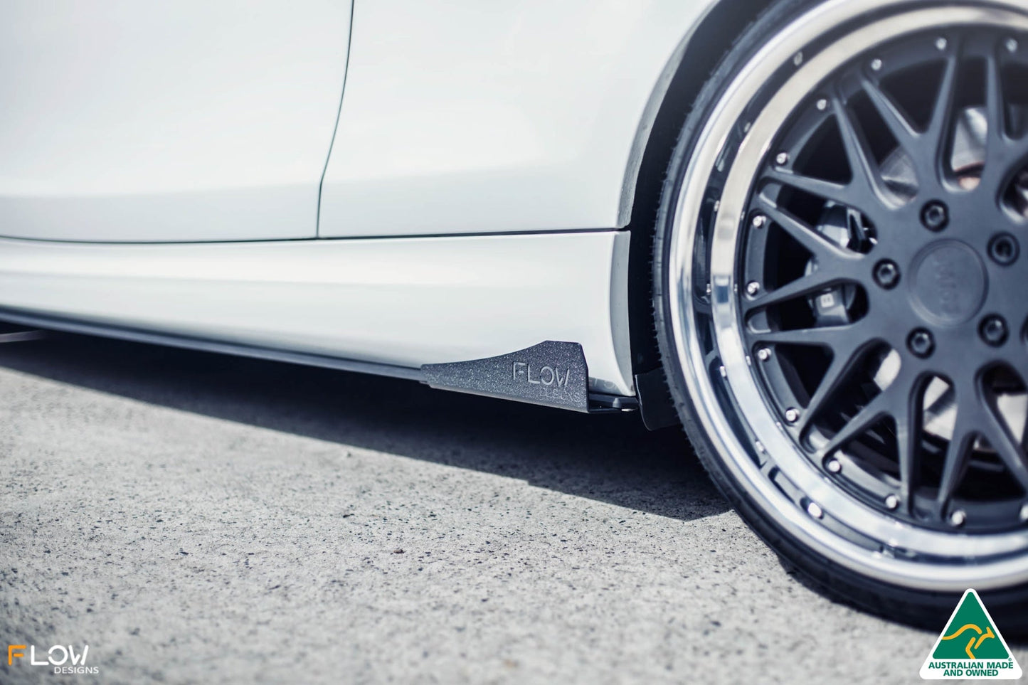 Flow Designs E82 M Sport Side Skirt Splitters V3 (Pair)