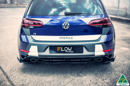 Flow Designs MK7.5 Golf R Flow-Lock Rear Diffuser