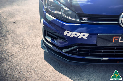Flow Designs MK7.5 Golf R Front Lip Splitter Extensions (Pair)