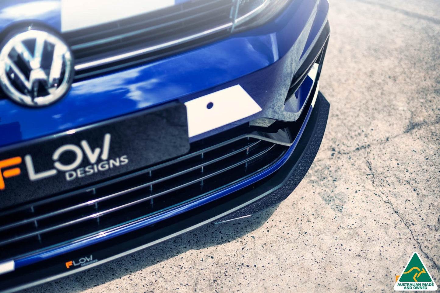 Flow Designs MK7.5 Golf R Front Lip Splitter