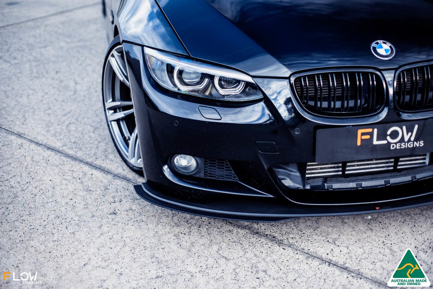Flow Designs E92 M Sport Front Lip Splitter V3