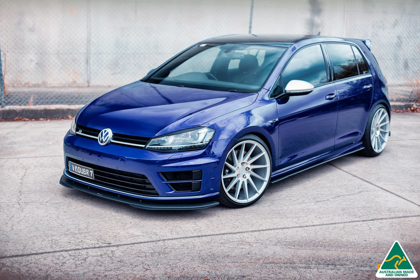 Flow Designs MK7 Golf R Side Skirt Splitters V3 (Pair)