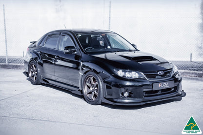 Flow Designs Impreza WRX / STI G3 Sedan FL Side Skirt Splitters (Pair)