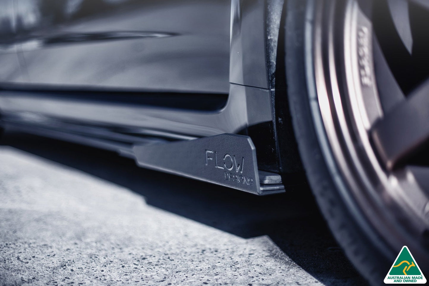 Flow Designs Impreza WRX / STI G3 Sedan FL Side Skirt Splitters (Pair)