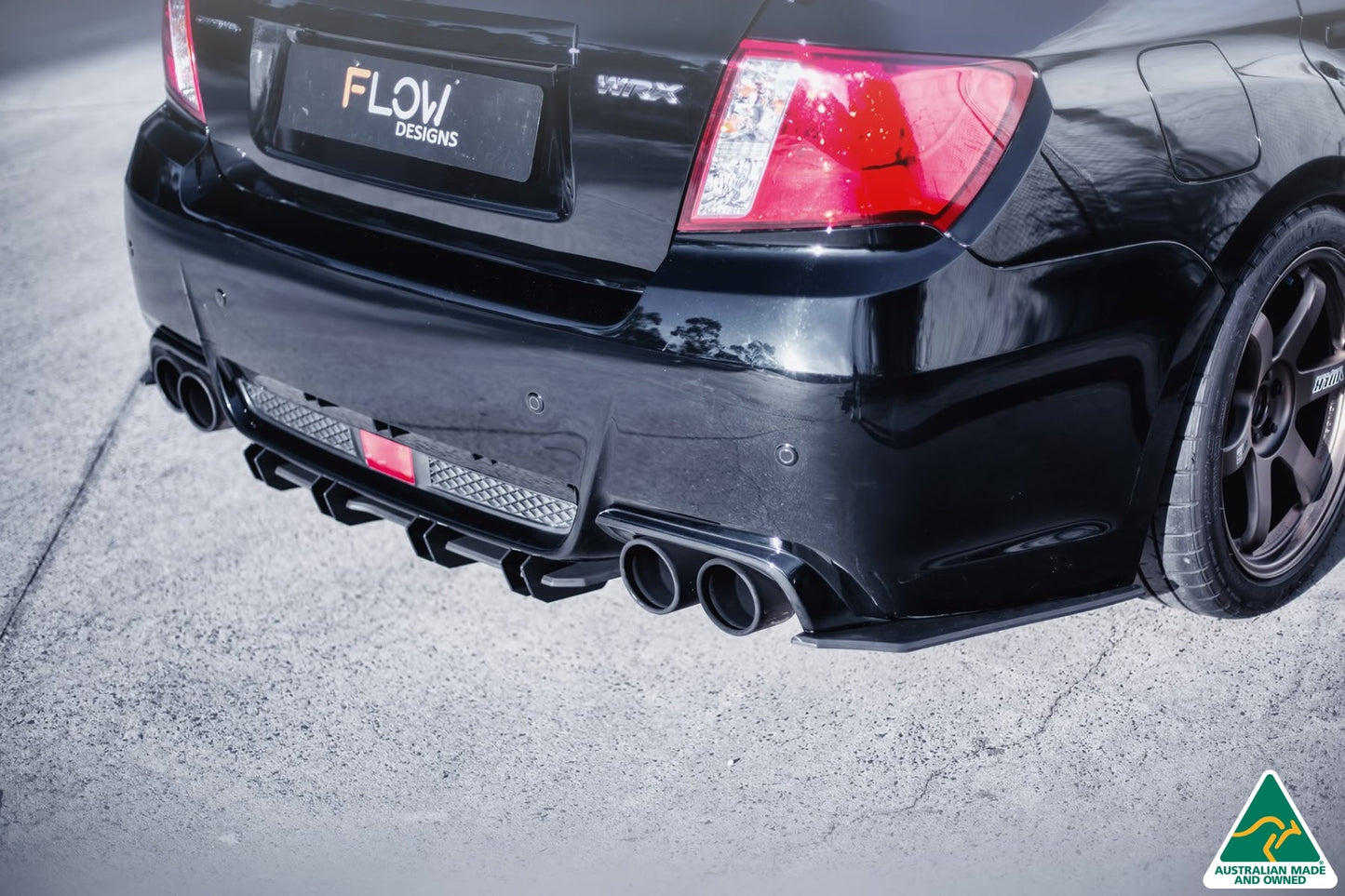 Flow Designs Impreza WRX / STI G3 Sedan FL Rear Spats (Pair)