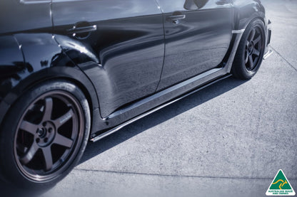 Flow Designs Impreza WRX / STI G3 Sedan FL Side Skirt Splitters (Pair)