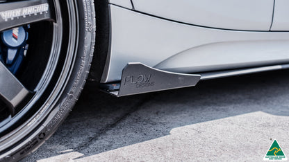 Flow Designs F20 LCI M135 / M140 Side Skirt Splitters V3 (Pair)