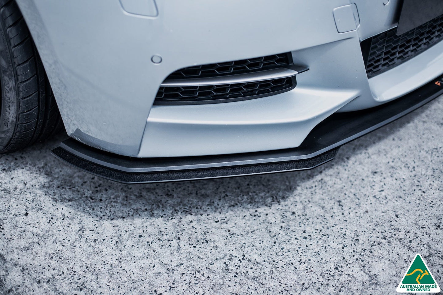 Flow Designs EX-DISPLAY - F20 Pre LCI M135 Front Lip Splitter V3 - GLOSS BLACK