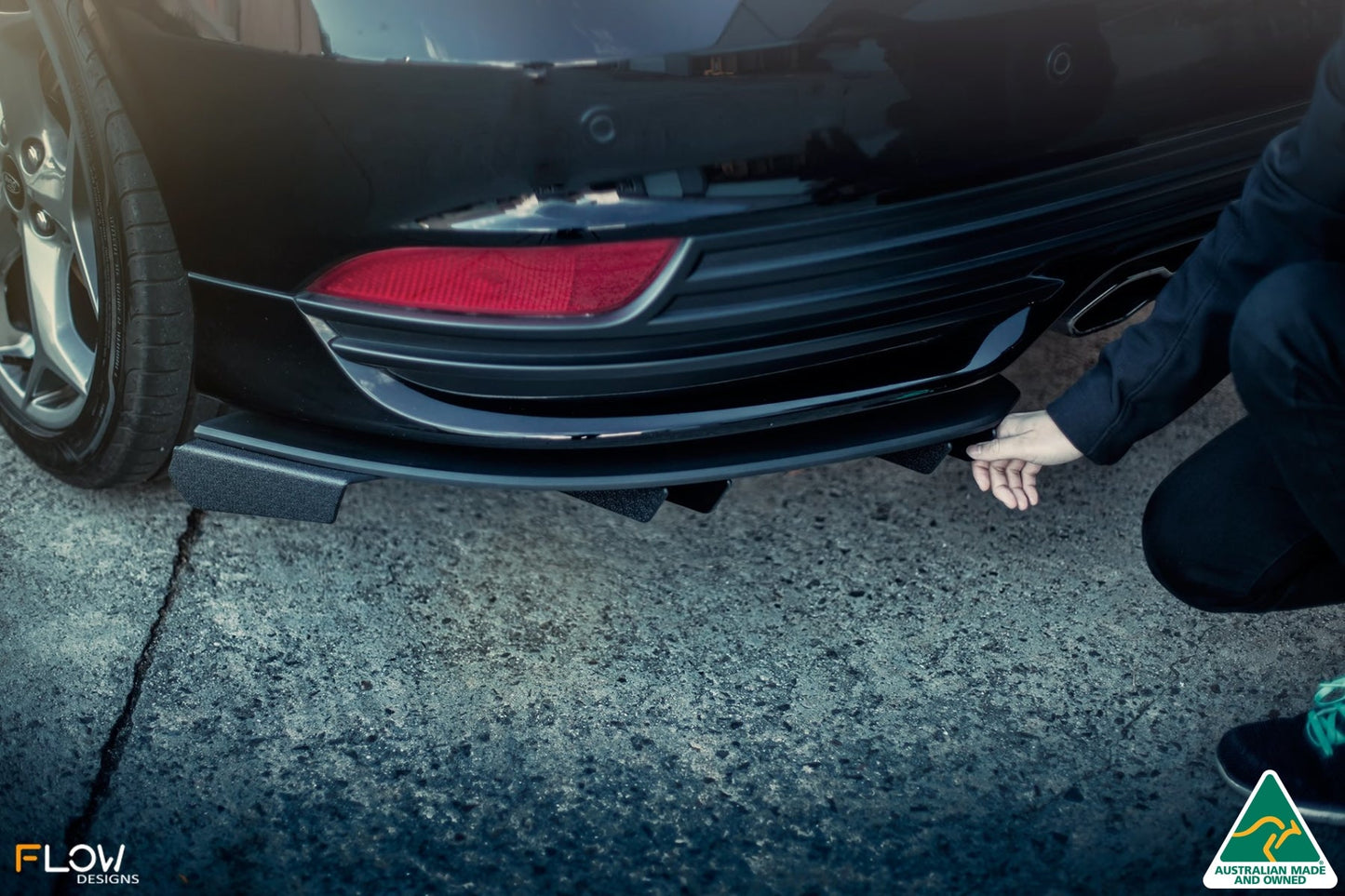 Flow Designs MK3.5 Focus ST (Facelift) Rear Diffuser Set
