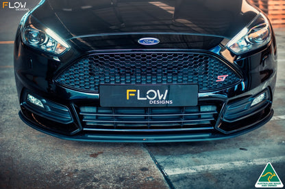 Flow Designs MK3.5 Focus ST (Facelift) Front Lip Splitter (2 Piece)