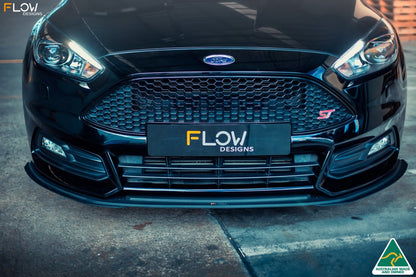 Flow Designs MK3.5 Focus ST (Facelift) Front Lip Splitter Extensions (Pair)